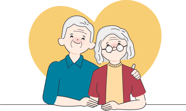 ContigoSenior decorativo